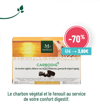 Carbodig Remise -70% - 3,60€